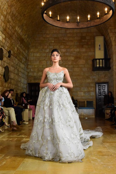 Hope Wears Lebanese Fashion Runway part 2 